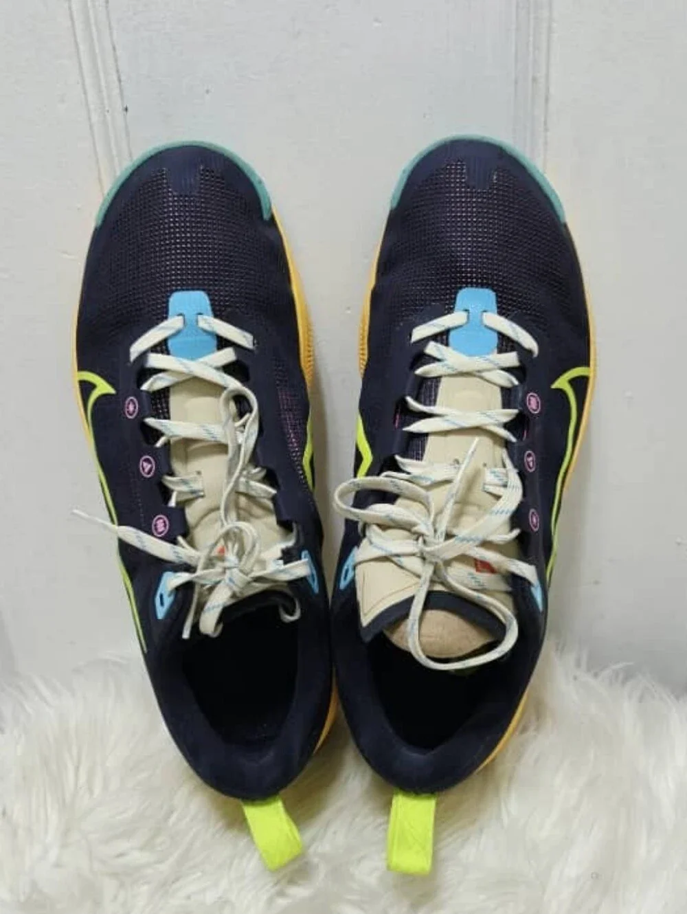 Nike Terra Kiger 9 'Obsidian Citron Volt' Trail Running Sneakers Men's Size 10